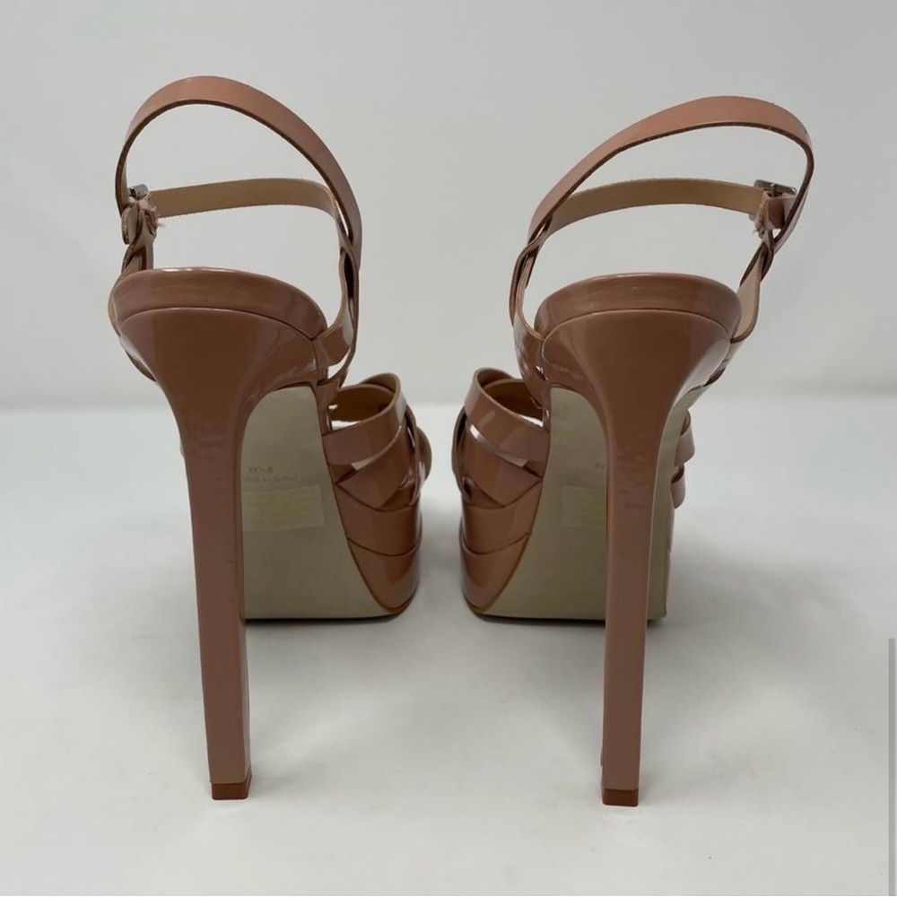 Steve Madden Blush Nude Patent Platform Flirt
Ankle Strap Heel Sandals - Picture 7 of 7